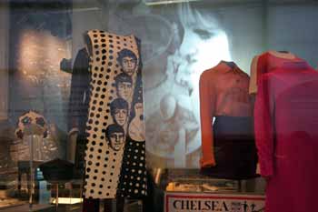 Beatles dress in the museum of london